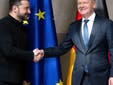 Scholz promete a Zelenski que Alemania defenderá la soberanía de Ucrania en el proceso de paz