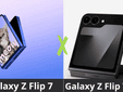 O que muda do Samsung Galaxy Z Flip 7 para o Z Flip 7 FE?