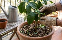 "أردتُ اقتلاعها": هذا السماد المنزلي المصنوع من بقايا المطبخ حوّل شجرة ليمون جرداء إلى شجرة مثمرة.